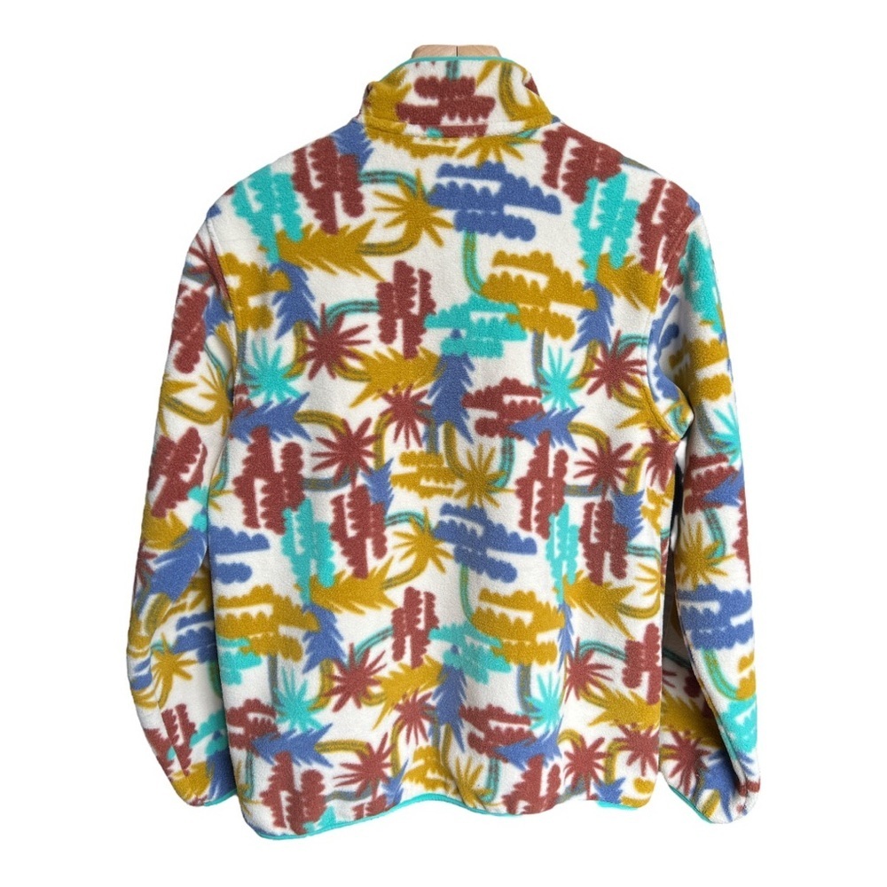 Patagonia Lightweight Synchilla Fleece Tree Pattern Snap-T Pullover Adult Medium - Picture 2 of 12